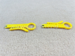 Manual small wire LAN cable stripper