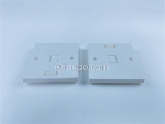 86x86mm UK style 1 port faceplate