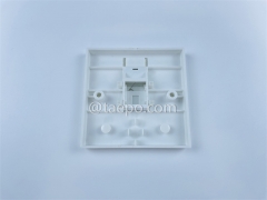 86x86mm UK style 1 port faceplate