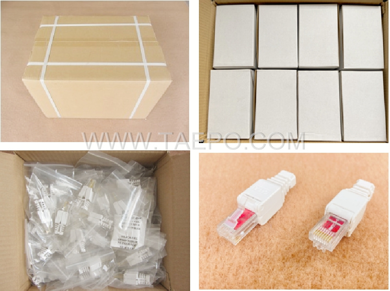 Packing Picture for Modular plug tool free cat6