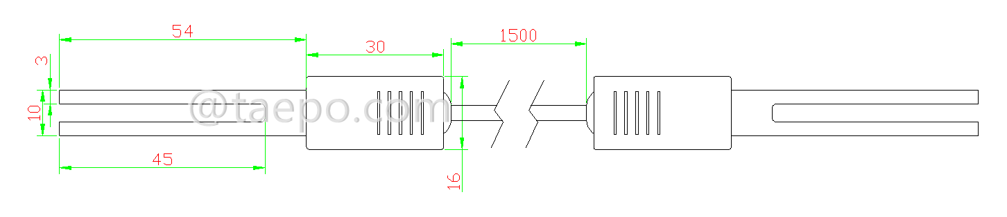 Schematic Diagrams for 2 pole 4 pole connection cord