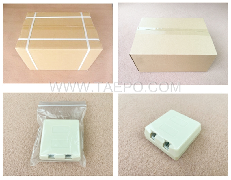 Packing Picture for 2 port telephone wire connection box jelly filled