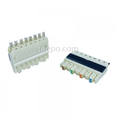 4 pairs 110 connecting block Compatible with 110 Connect cross connect rack mount panel