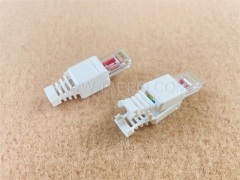 CAT6 RJ45 8P8C UTP network Modular plug tool free