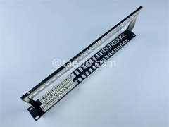 19 inch 1U 48 port blank patch panel for UTP keystone jack