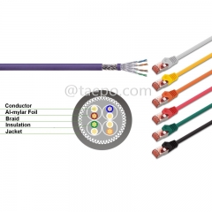 CAT6A STP FTP RJ45 network patch cable