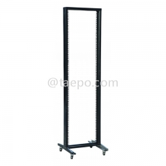 2 post 42U 19 inch server open frame rack