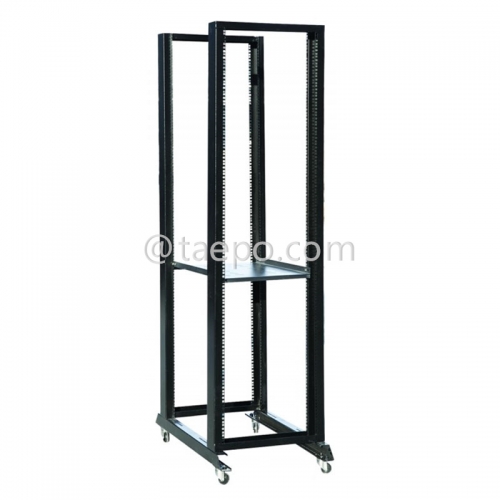 4 post 42U 19 inch server open frame rack