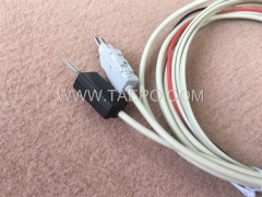 2 pole test cord with 4 pole LSA test plug 4-pole N test plug to alligator clip M plug 8P2C modular plug and 6P2C modular plug