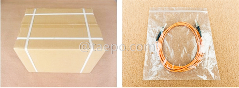 Packing Picture for Multimode 50/125um OM2 Simplex ST UPC fiber patch cables