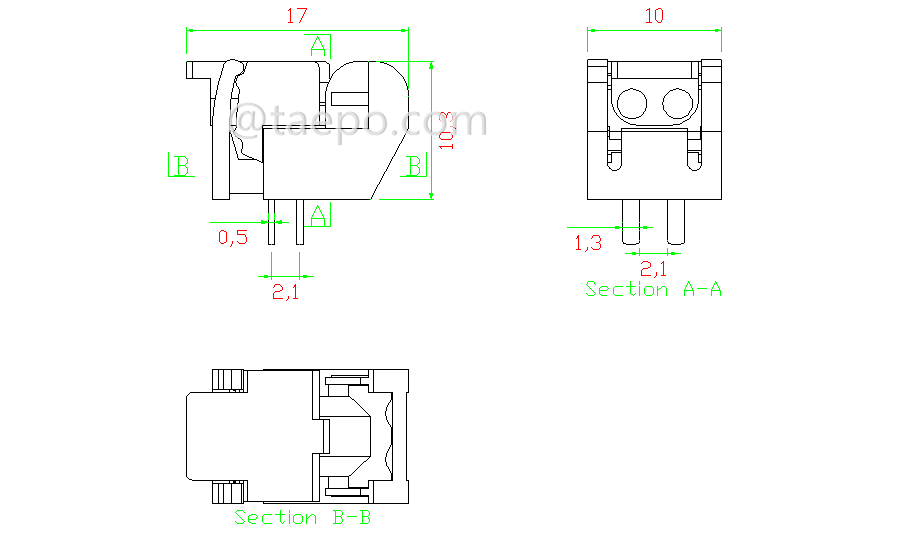 Schematic Diagrams for IDC terminal