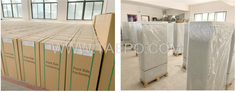 Packing Picture for 576 fibers SMC fiber optic street cabinet