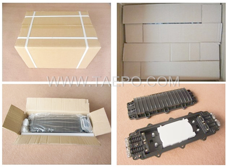 Packing Picture for 48 fibers outdoor fiber optic splice enclosure 