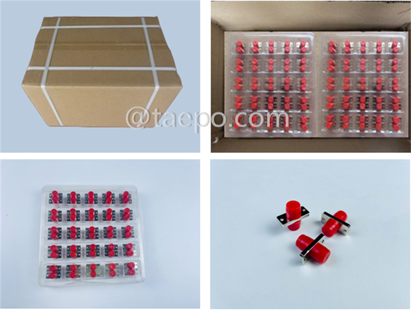 Packing Picture for Multimode simplex FC UPC rectangle Fiber optic adapter