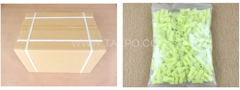 Packing Picture for 1 wire yellow 953T nylon terminal