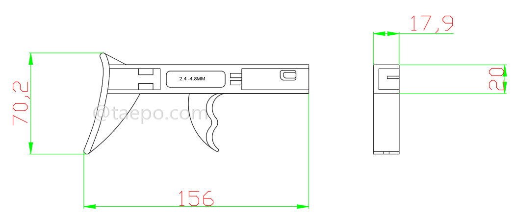 Schematic Diagrams for Cable Tie Fastening tool