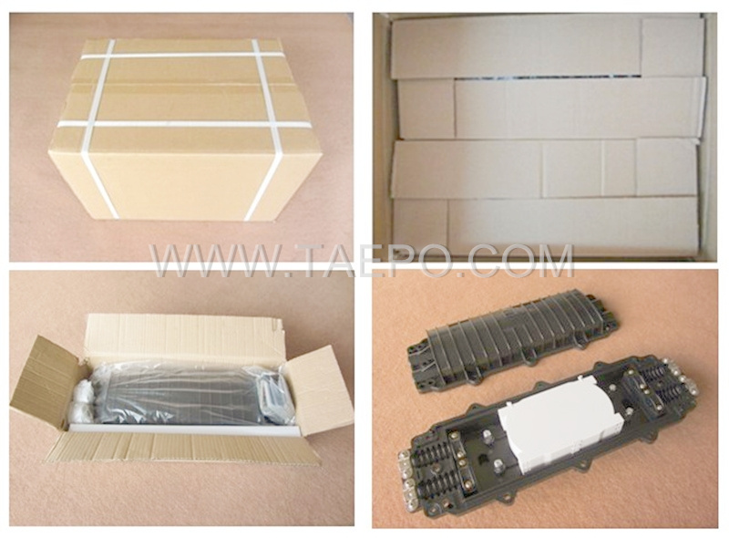 Packing Picture for 72 fibers inline fiber optic splice case