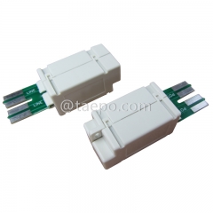 ADSL/POTS double low pass filter for LSA disconnection module