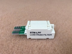 ADSL/POTS double low pass filter for LSA disconnection module