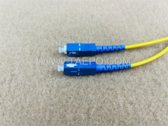 Single mode simplex SC UPC Fiber optic patch cord