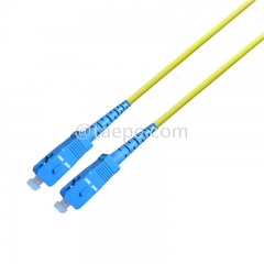 Single mode simplex SC UPC Fiber optic patch cord