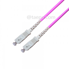 Multimode 50/125um OM4 simplex SC UPC 3mmfiber optic cable patch cord