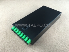 Indoor cold rolling steel 8 port SC Fiber termination FTB box Compatible with pigtails and adatpers