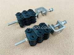 3 RUNS FIBER OPTIC CLAMP