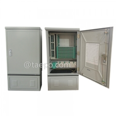 Outdoor SC type 96 fibers SMC fiber street cabinet Compatible with plastic case PLC splitters