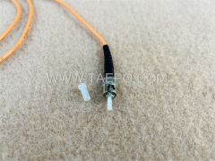 Multimode simplex ST UPC 3mm Fiber optic pigtail