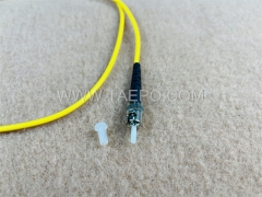 Single mode 9/125um OS1 SM ST UPC fiber optic patch cable