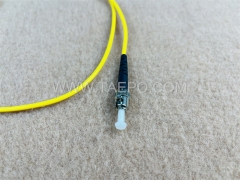 Single mode 9/125um OS1 SM ST UPC fiber optic patch cable