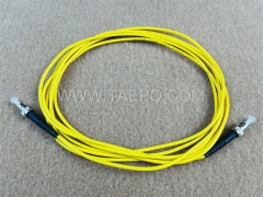 Single mode 9/125um OS1 SM ST UPC fiber optic patch cable