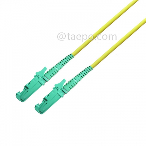 Single mode sm E2000 APC fiber optic patch cord