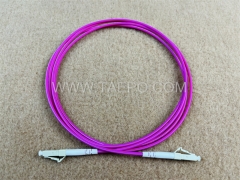 Multimode 50/125um OM4 simplex LC UPC Fiber optic patch cord