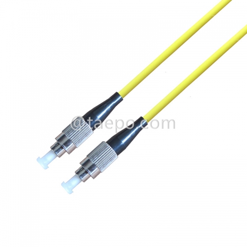 Single mode FC UPC to FC UPC fiber optic cable patch cord