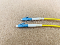 Single mode simplex LC UPC fiber patch cables