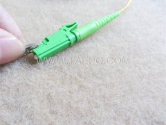 Single mode sm E2000 APC fiber optic patch cord