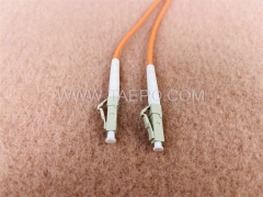 Multimode Simplex LC UPC fiber optic cable patch cord