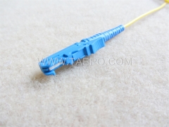 Single mode 9/125um OS1 Simplex E2000 UPC fiber optic cable patch cord