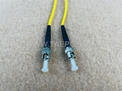 Single mode 9/125um OS1 SM ST UPC fiber optic patch cable