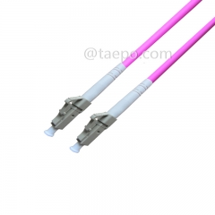 Multimode 50/125um OM4 simplex LC UPC Fiber optic patch cord