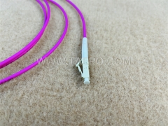 Multimode 50/125um OM4 simplex LC UPC Fiber optic patch cord