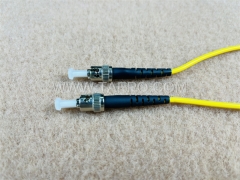 Single mode 9/125um OS1 SM ST UPC fiber optic patch cable