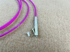 Multimode 50/125um OM4 simplex LC UPC Fiber optic patch cord