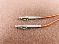 Multimode Simplex LC UPC fiber optic cable patch cord