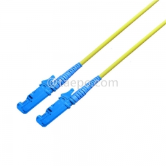 Single mode 9/125um OS1 Simplex E2000 UPC fiber optic cable patch cord