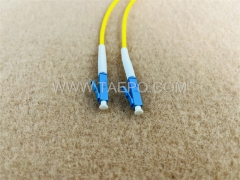 Single mode simplex LC UPC fiber patch cables