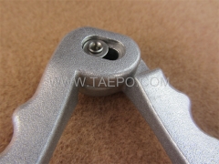 Fiber cable sheath longitudinal cutter tool