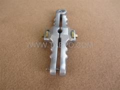 Fiber cable sheath longitudinal cutter tool